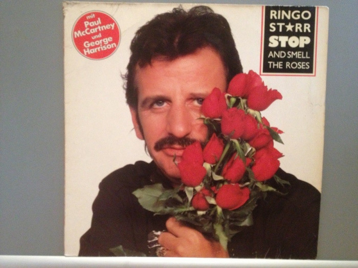 RINGO STAR (Beatles) - STOP AND SMELL THE ROSES (1981/BOARDWALK/RFG) - Vinil/NM+