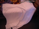 Cearceaf Bumbac Alb 225x260 cm - Calitate Superioara
