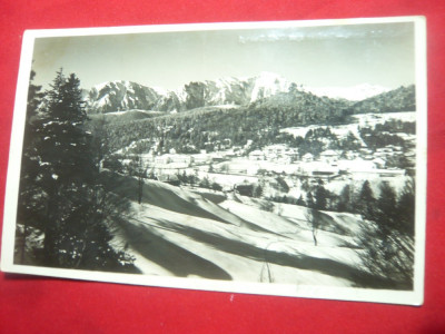 Ilustrata - Predeal - Iarna ,circulat 1936 foto