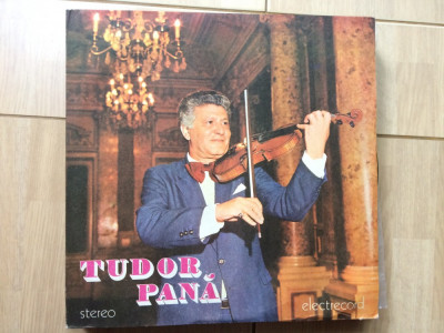 Tudor Pana vioara 1986 disc vinul lp muzica populara folk pop jazz ST EPE 02880 foto
