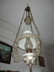 Candelabru vechi - Lampa pe gaz foto