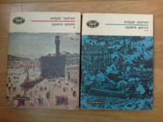 k2 Edgar Quinet - Opere alese (2 volume) foto