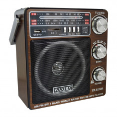 Radio Mp3 portabil Waxiba XB-921UR, suport card SD/USB foto