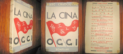 Marc Chadourne-M.C. Carte veche 1931-China astazi-La cina oggi-Premio Gringoire. foto