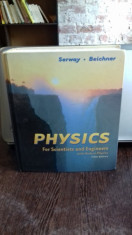 PHYSICS FOR SCIENTISTS AND ENGINEERS - SERWAY (FIZICA PENTRU CERCETATORI SI INGINERI) foto