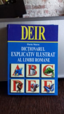 DICTIONARUL EXPLICATIV ILUSTRAT AL LIMBII ROMANE - FLORIN MARCU foto