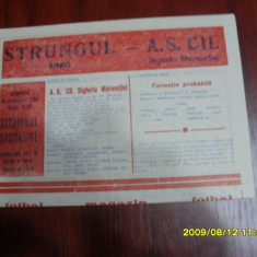 program Strungul Arad - CIL Sighet