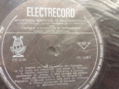 cantece patriotice si pionieresti disc vinyl lp muzica pionieri scoala cs 138 foto