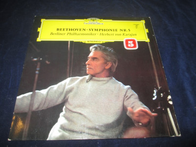 Beethoven.Herbert von Karajan - Symphonie No. 5_ vinyl,LP_Deutsche G.(Germania) foto