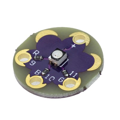 Modul LED RGB LilyPad Tri-Color (L.875) foto