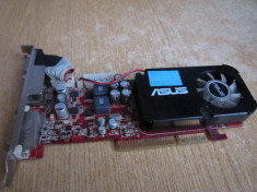 PLACA VIDEO AGP ASUS RADEON AH3450/DI/512MD2 ;512 MB/64 BITI PERFECT FUNCTIONALA foto