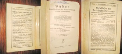Ortografia limbii germane-Ed. veche de colectie 1926. foto