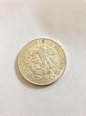 25 Pesos MEXICO 1968 OLIMPIADA MONEDA ARGINT foto