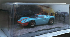 Macheta Ford GT40 - James Bond 007 - Altaya 1/43 foto