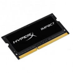 Memorie SODIMM, 8GB 1600MHz DDR3L CL9 1.35V, HyperX Impact Black Series foto