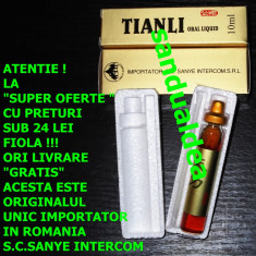 TIANLI ORIGINAL FIOLA sau TOOT U.P. FIOLA erectie/potenta la 21 lei BUCATA foto