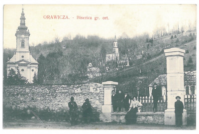3524 - ORAVITA, Caras, ETHNIC, Church, Romania - old postcard - unused foto