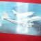 Ilustrata in Relief cu NASA 747 Carrier and Space Shuttle Enterprise