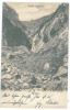 3508 - SINAIA, Mountain Valea Cerbului, litho - old postcard - used - 1904, Circulata, Printata