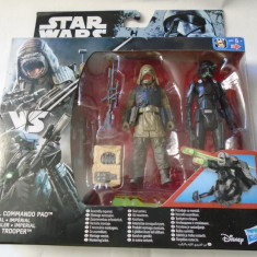bnk jc Star Wars Rogue One - Pao + Death Trooper - nou - cutie sigilata - Hasbro