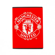 Caiet A5 80 file matematica Pigna Premium Manchester United foto