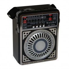Radio MP3 portabil Waxiba XB-1083U, suport card SD/USB foto