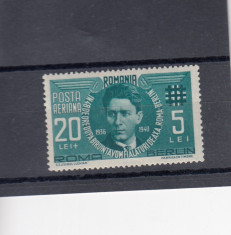 ROMANIA 1940 LP 142 II CORNELIU ZELEA CODREANU P.A. MNH foto