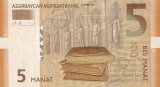 AZERBAIDJAN █ bancnota █ 5 Manat █ 2009 █ P-32a █ UNC █ necirculata