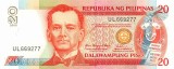 FILIPINE █ bancnota █ 20 Piso █ 2008 █ P-182j █ UNC █ necirculata