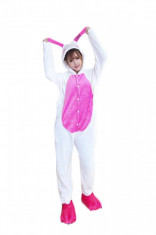 PJM46-25 Pijama intreaga kigurumi, cu model Love Bunny foto