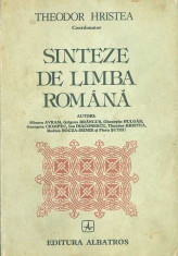 Sinteze De Limba Romana - Theodor Hristea foto