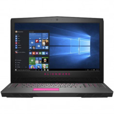 Laptop Alienware 17 R4 17.3 inch Quad HD Intel Core i7-7820HK 32GB DDR4 1TB HDD 1TB SSD GeForce GTX 1080 Win10 Pro Silver foto