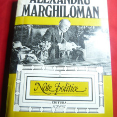 Alexandru Marghiloman - Note Politice - vol.1 1993 -Romania si Razboaiele Balcan