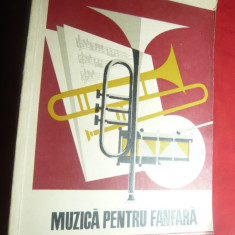 Culegere de Partituri - Muzica pt. Fanfara 1969, 335 pag. ,pete de apa