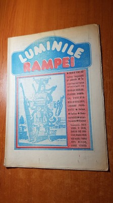 revista luminile rampei din anii &amp;#039;80-umor ,rebus,stiri, etc foto