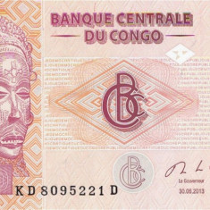 CONGO █ bancnota █ 50 Francs █ 2013 █ P-97A █ HdMZ █ UNC █ necirculata