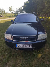 Vand Audi A6 Quatro,pe full,motor 2,5litrii pe motorina,180cp foto