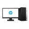 Sistem desktop HP ProDesk 400 G4 MT Intel Core i5-7500 4GB DDR4 500GB HDD Black cu monitor HP V213a