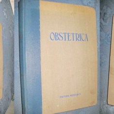 Medicina-Obstretica Bucuresti 1955 editie mare in limba romana.