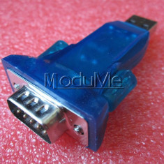 adaptor CH340G USB 2.0 To RS232 DB25/DB9 COM Port Serial 9Pin foto