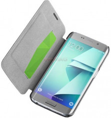 Husa Flip Cover Cellularline Essential BOOKESSGALS7EK pentru Samsung Galaxy S7 Edge (Negru) foto