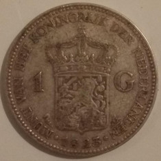 Tarile de Jos - 1 Gulden 1923 - Argint foto