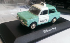 Macheta Hillman Imp 1971 Politia UK - noua, Atlas 1/43 foto