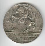 EXPOZITIA FILATELICA ,,NATIONALA 66&#039;&#039; Medalie CU DEDICATIE - SEMNATA H.IONESCU