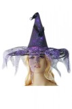 T87 Accesoriu Halloween palarie de vrajitoare