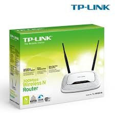 Router wireless N300 TP-LINK TL-WR841N (RO), 300Mbps, WAN, LAN, alb. foto