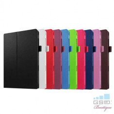 Husa Flip cu Stand Samsung Galaxy Tab E 9,6 T560 Neagra foto
