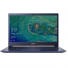 Laptop Acer Swift 5 Pro SF514-52TP-878F 14 inch FHD Touch Intel Core i7-8550U 16GB DDR3 512GB SSD Windows 10 Pro Charcoal Blue foto