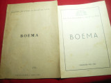 Program -Teatrul de Opera si Balet RPR 1954-&#039;55-&#039;56 - Boema