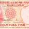 FILIPINE █ bancnota █ 50 Piso █ 1970 █ P-151 █ UNC █ necirculata